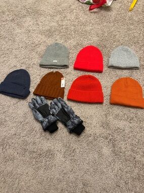 Lot Of 7 Unisex One Size Hats